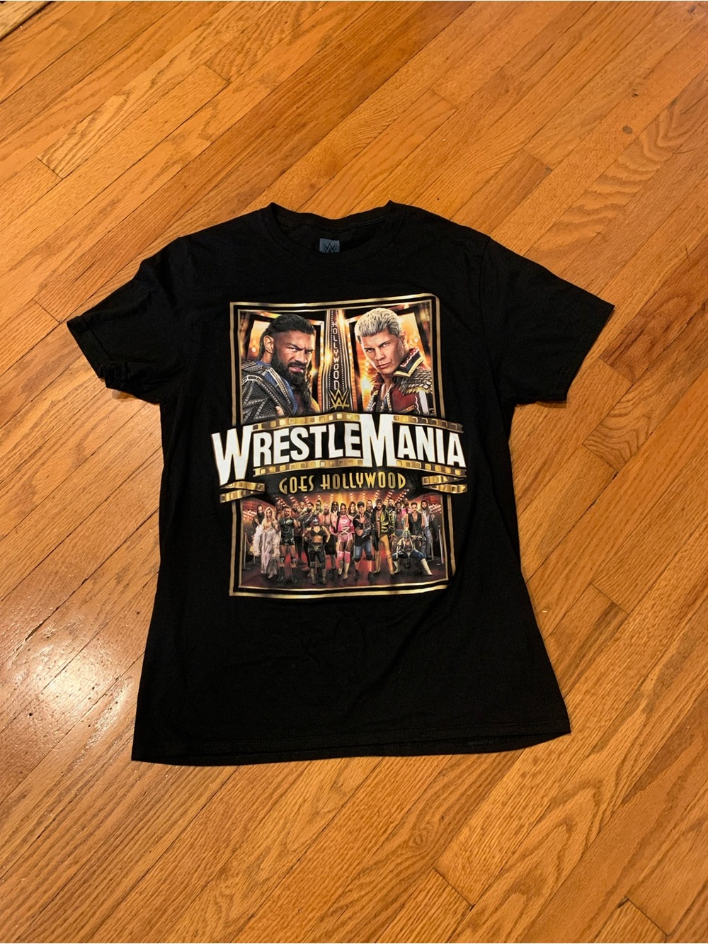 2023 WWE WrestleMania 39 “Goes Hollywood” PPV Event Wrestling Shirt